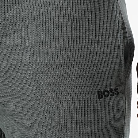 BOSS - Short Jogging Waffle 50535884 Gris Anthracite