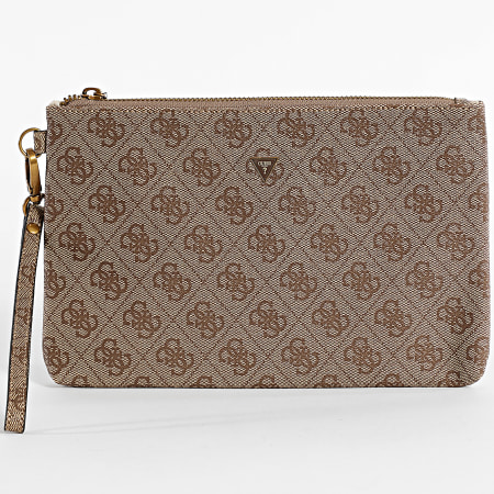 Guess - Pochette Femme PMHULOP5238 Beige Marron