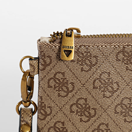Guess - Pochette Femme PMHULOP5238 Beige Marron