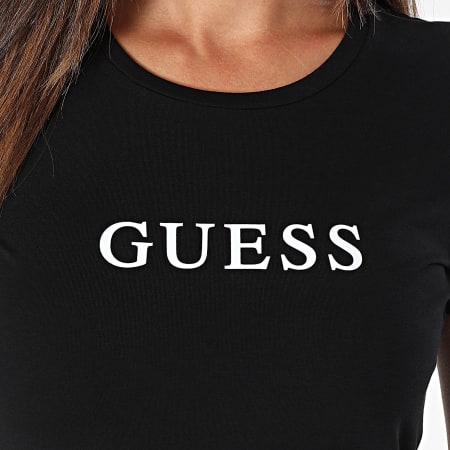 Guess - Tee Shirt Slim Femme O5RI01-KBBU1 Noir