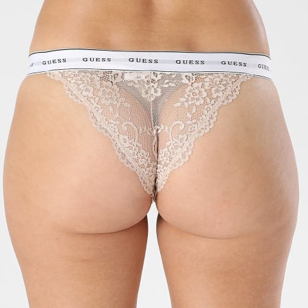 Guess - Mutandine da donna in pizzo O97E01 Beige