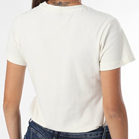 Guess - Tee Shirt Femme V5BI17-KCBF1 Beige Clair