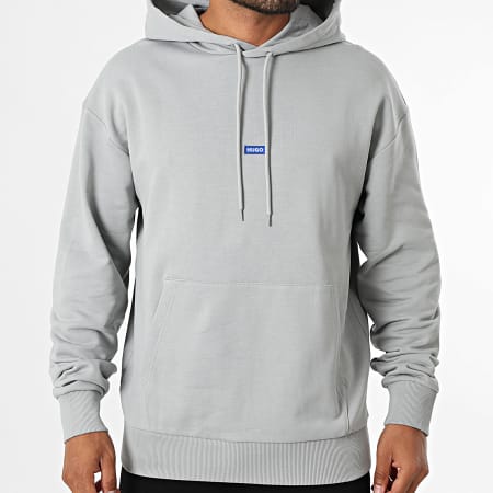 Hugo Blue - Sweat Capuche Nalonso 50522374 Gris Clair