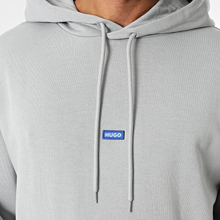 Hugo Blue - Sweat Capuche Nalonso 50522374 Gris Clair