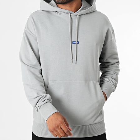 Hugo Blue - Sweat Capuche Nalonso 50522374 Gris Clair