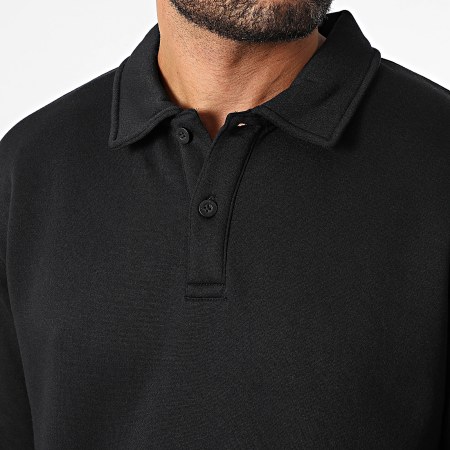 Jack And Jones - Polo Manches Longues Bradley Noir