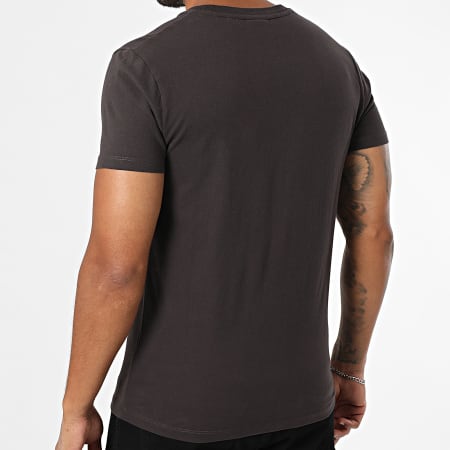 Superdry - Camiseta Essential Logo Bordado M1011245A Gris Carbón