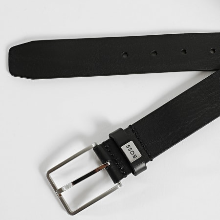 BOSS - Cinturón Elio 50529898 Negro