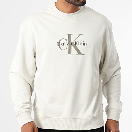 Calvin Klein - Sweat Crewneck RD242G Blanc