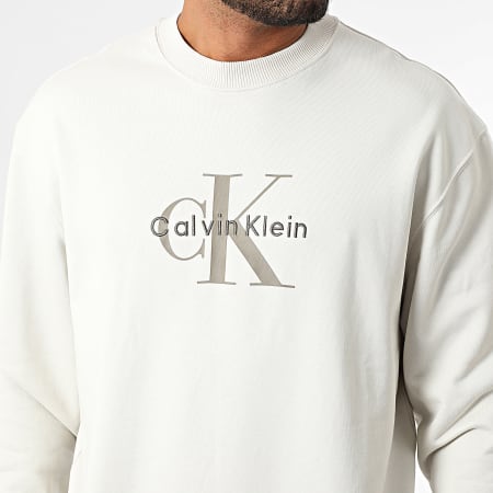 Calvin Klein - Sweat Crewneck RD242G Blanc