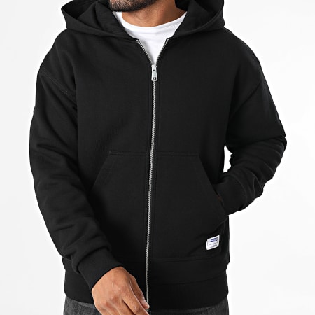 Hugo Blue - Sweat Capuche Zippé Nestodi 50547541 Noir