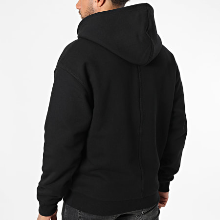 Hugo Blue - Sweat Capuche Zippé Nestodi 50547541 Noir