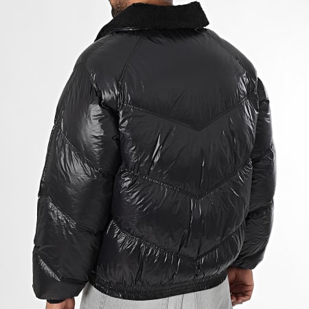 Schott NYC - Collin Mouton Collar Down Jacket Black