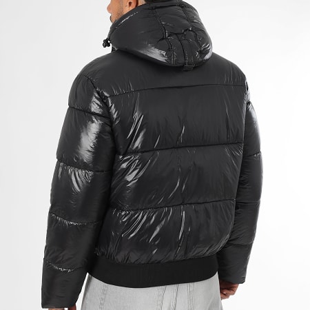 Schott NYC - Colusa Hooded Zipped Jacket Black - Ryses