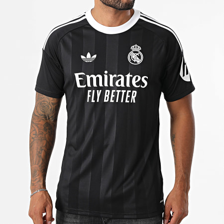 Adidas Originals - Real Madrid Stripes Football Jersey