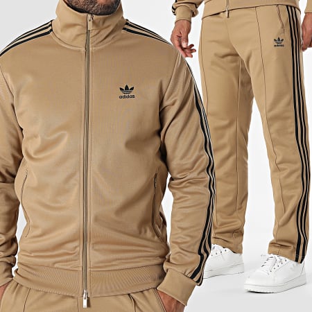 adidasアディダス★パーカー★キャメル色★L Adidas Originals - JY1278 Beckenbauer JY1276 Camel Firebird Stripe