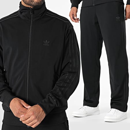 Adidas Originals - Firebird Stripe Track Suit JY1347 JY1350 Black
