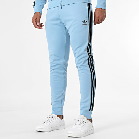 JY1291 JY1286 Light Blue Stripe Track Suit