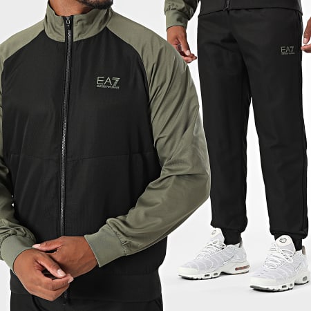EA7 Emporio Armani - Suit 7M000642-AF16072 Black Green Khaki - Ryses