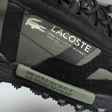 Lacoste - Baskets Elite Active 225 Black Light Green