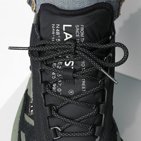 Lacoste - Baskets Elite Active 225 Black Light Green