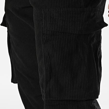 MTX - Pantalon Cargo Velour Côtelé 010 Noir
