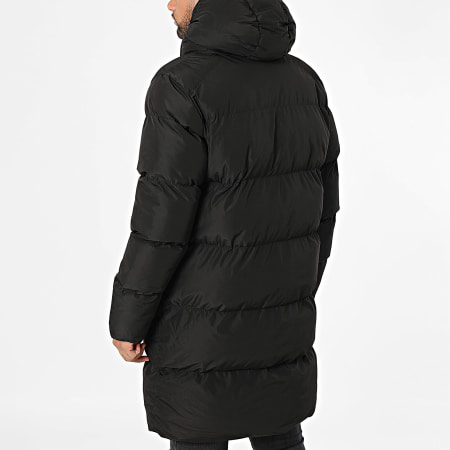 Superdry - Doudoune Capuche Zippée Longue M5011917A Noir