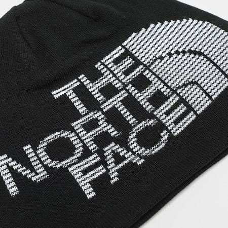 The North Face - Bonnet Réversible Highline A7WLA Noir Blanc