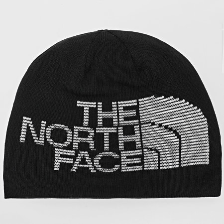 The North Face - Bonnet Réversible Highline A7WLA Noir Blanc