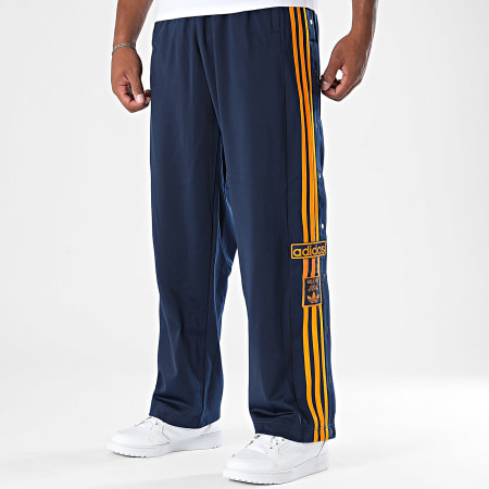 Adidas Originals - Pantalon Jogging A Bandes Adibreak KD6663 Bleu Marine Orange