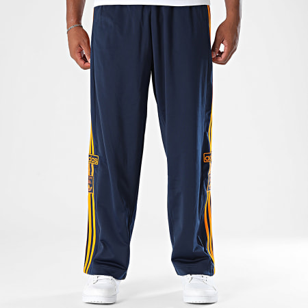 Adidas Originals - Pantalon Jogging A Bandes Adibreak KD6663 Bleu Marine Orange