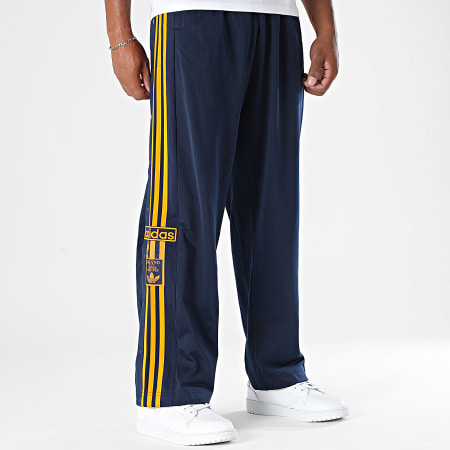 Adidas Originals - Pantalon Jogging A Bandes Adibreak KD6663 Bleu Marine Orange