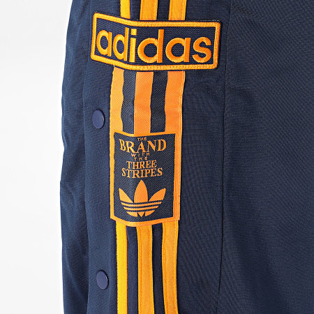 Adidas Originals - Pantalon Jogging A Bandes Adibreak KD6663 Bleu Marine Orange