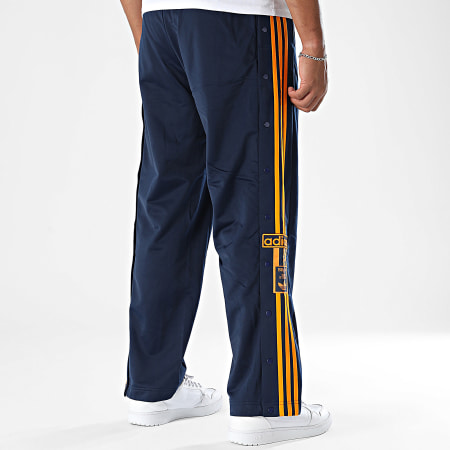 Adidas Originals - Pantalon Jogging A Bandes Adibreak KD6663 Bleu Marine Orange