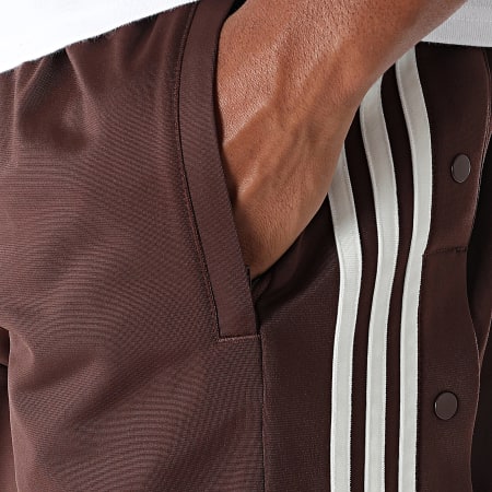 Adidas Originals - Pantalon Jogging A Bandes Adibreak KD6658 Marron Blanc