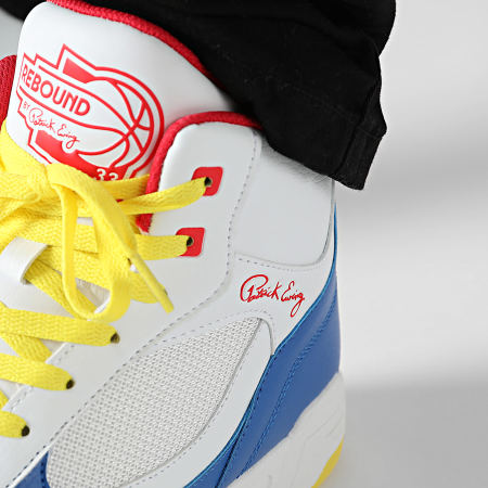 Ewing Athletics - Baskets Montantes Rebound Shake N Bake 1RMBE07 White Blue
