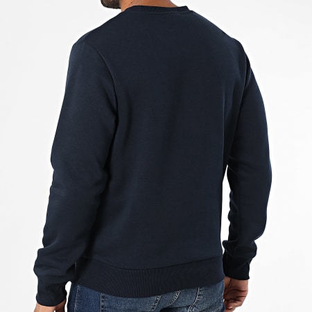 Jack And Jones - Lot De 2 Sweats Crewneck Makoto Gris Chiné Bleu Marine