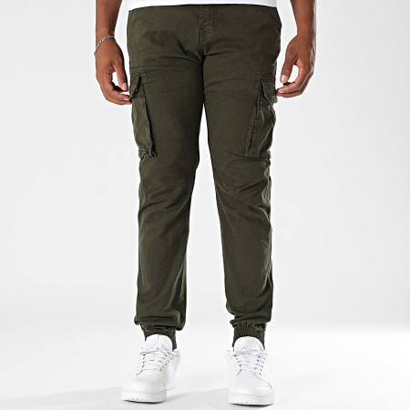 MTX - 006 Pantalones Cargo Caqui Verde