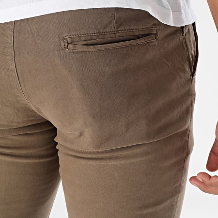 MTX - 233 Slim Pantalones Chinos Beige Oscuro