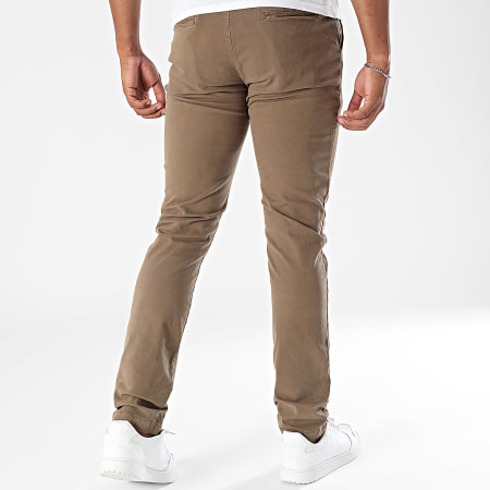 MTX - 233 Slim Pantalones Chinos Beige Oscuro