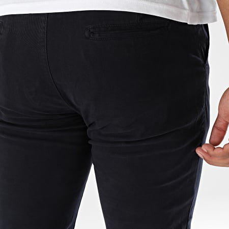 MTX - Pantalon Chino Slim 233 Bleu Marine Foncé
