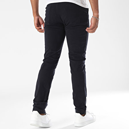 MTX - Pantalon Chino Slim 233 Bleu Marine Foncé