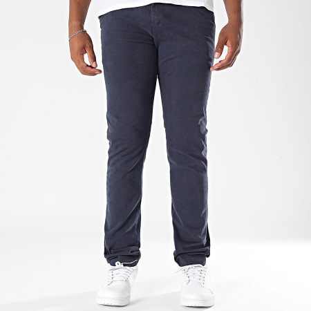MTX - Pantalon Chino Slim 233 Bleu Marine