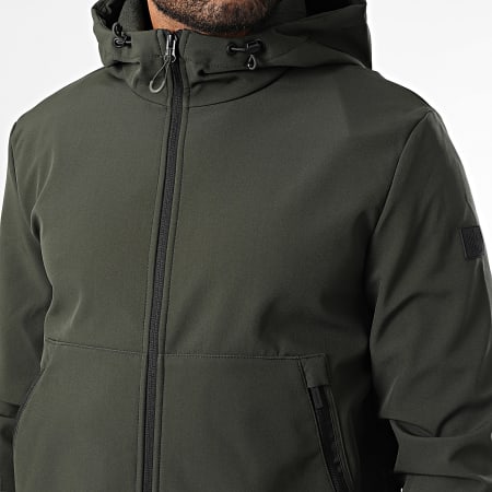 Only And Sons - Veste Zippée Capuche Bowie Vert Kaki