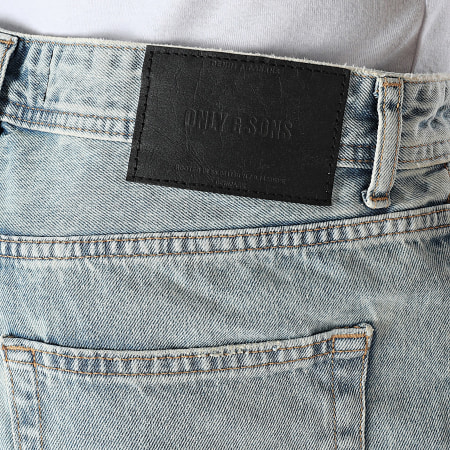 Only And Sons - Jean Loose Fit Fade Bleu Wash