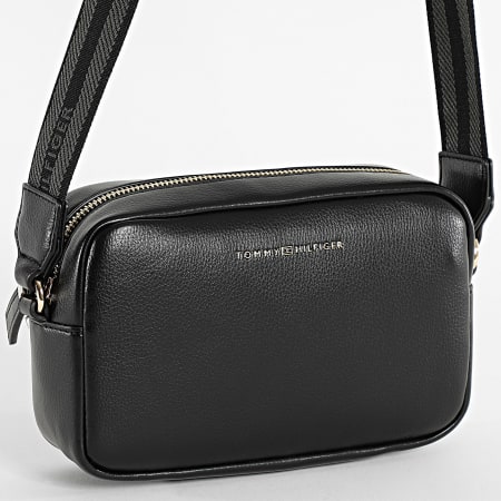 Tommy Hilfiger - Sac A Main Femme Logotape Camera 7689 Noir