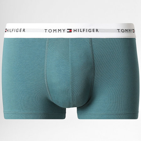 Tommy Hilfiger - Lot De 5 Boxers 3432 Bleu Pétrole Gris Anthracite Bleu Marine Blanc Noir