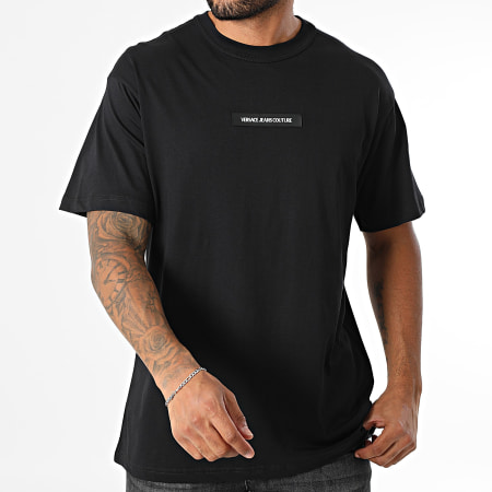 Versace Jeans Couture - Tee Shirt Regular Fit 79GAHT02-CJ00T Negro