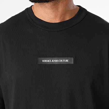 Versace Jeans Couture - Tee Shirt Regular Fit 79GAHT02-CJ00T Negro
