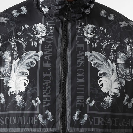 VERSACE JEANSジャケット Versace Jeans Couture - Zip Jacket 79GASD11-CQ19D Black - Ryses